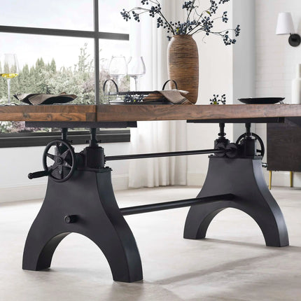 Modway EEI-6149 Genuine 96" Crank Adjustable Height Dining and Conference Table Modway
