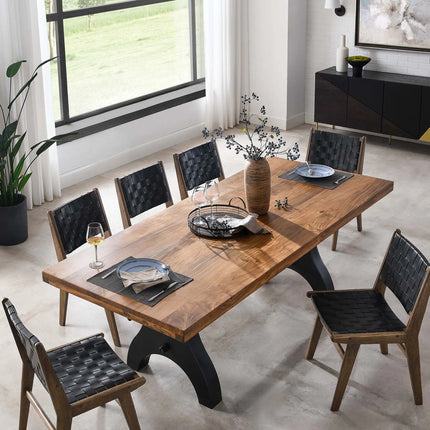 Modway EEI-6149 Genuine 96" Crank Adjustable Height Dining and Conference Table Modway