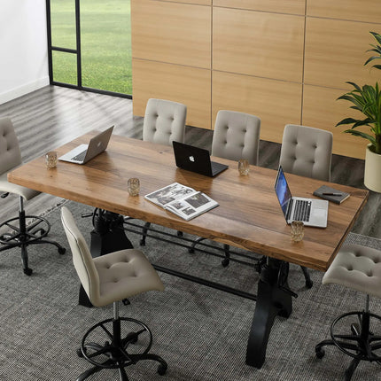 Modway EEI-6149 Genuine 96" Crank Adjustable Height Dining and Conference Table Modway