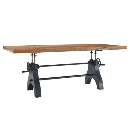 Modway EEI-6149 Genuine 96" Crank Adjustable Height Dining and Conference Table Modway