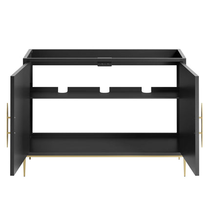 Modway EEI-6163 Awaken 48" Double or Single Sink Compatible (Not Included) Bathroom Vanity Cabinet Modway