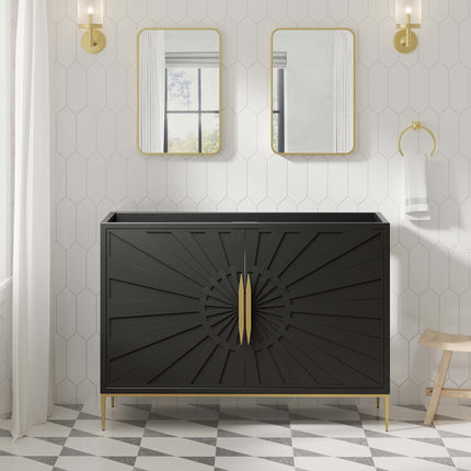 Modway EEI-6163 Awaken 48" Double or Single Sink Compatible (Not Included) Bathroom Vanity Cabinet Modway