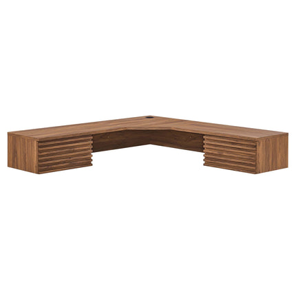Modway EEI-6181 Render Wall Mount Corner Office Desk Modway