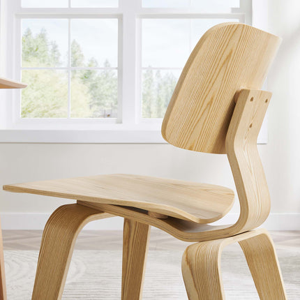 Modway EEI-620 Fathom Wood Dining Chair Modway