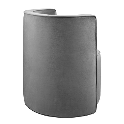 Modway EEI-6222 Della Performance Velvet Fabric Swivel Chair Modway