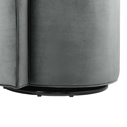 Modway EEI-6222 Della Performance Velvet Fabric Swivel Chair Modway