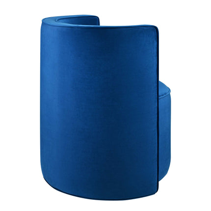 Modway EEI-6222 Della Performance Velvet Fabric Swivel Chair Modway