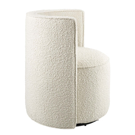 Modway EEI-6223 Della Boucle Fabric Swivel Chair Modway