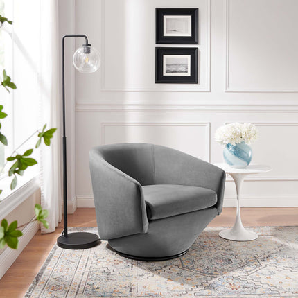 Modway EEI-6224 Series Performance Velvet Fabric Swivel Chair Modway