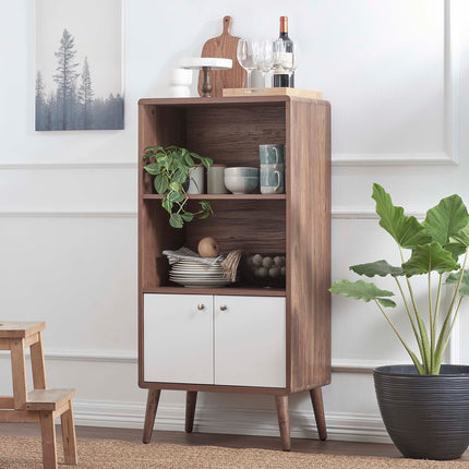 Modway EEI-6230 Transmit Display Cabinet Bookshelf Modway