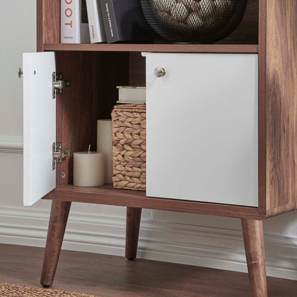 Modway EEI-6230 Transmit Display Cabinet Bookshelf Modway