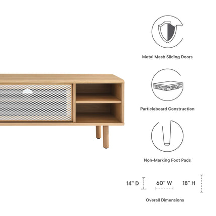 Modway EEI-6234 Kurtis 60" TV Stand Modway