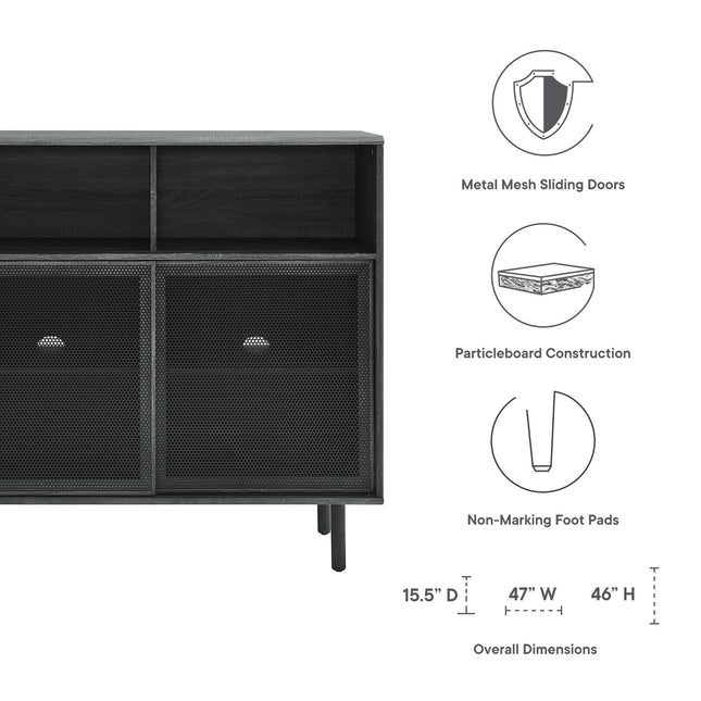 Modway EEI-6237 Kurtis 47" Display Cabinet Modway
