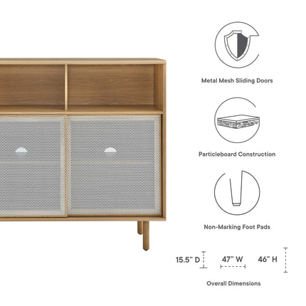 Modway EEI-6237 Kurtis 47" Display Cabinet Modway