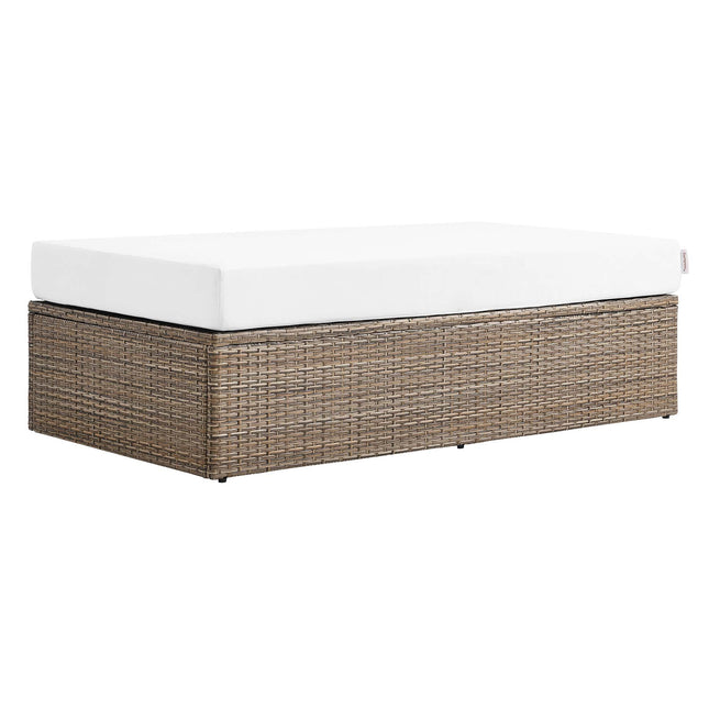 Modway EEI-6248 Convene Outdoor Patio Rectangle Ottoman Modway