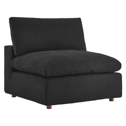 Modway EEI-6257 Commix Down Filled Overstuffed Boucle Fabric Armless Chair Modway
