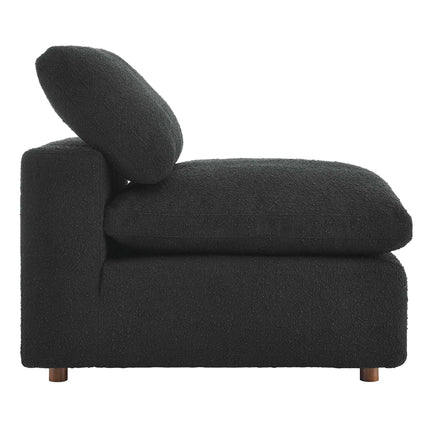 Modway EEI-6257 Commix Down Filled Overstuffed Boucle Fabric Armless Chair Modway