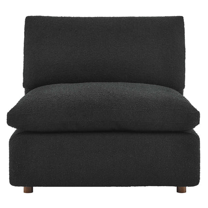 Modway EEI-6257 Commix Down Filled Overstuffed Boucle Fabric Armless Chair Modway