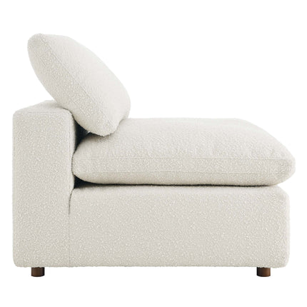 Modway EEI-6257 Commix Down Filled Overstuffed Boucle Fabric Armless Chair Modway