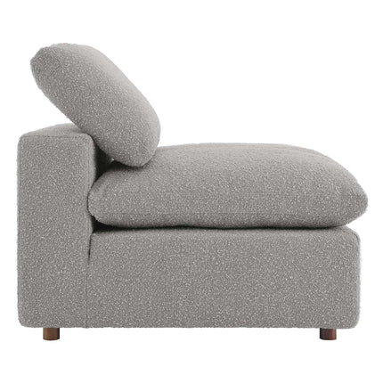 Modway EEI-6257 Commix Down Filled Overstuffed Boucle Fabric Armless Chair Modway