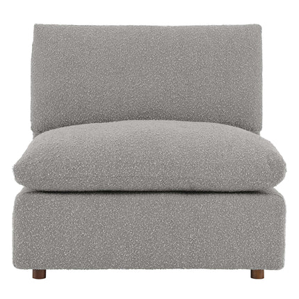 Modway EEI-6257 Commix Down Filled Overstuffed Boucle Fabric Armless Chair Modway