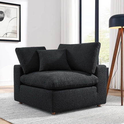 Modway EEI-6259 Commix Down Filled Overstuffed Boucle Fabric Corner Chair Modway