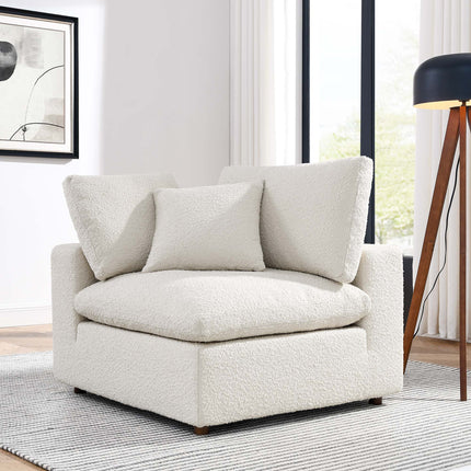Modway EEI-6259 Commix Down Filled Overstuffed Boucle Fabric Corner Chair Modway