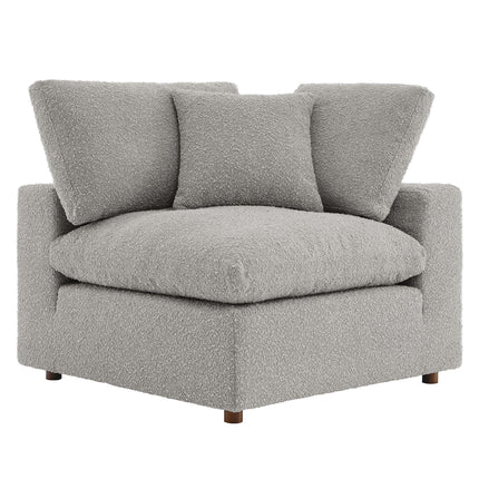 Modway EEI-6259 Commix Down Filled Overstuffed Boucle Fabric Corner Chair Modway