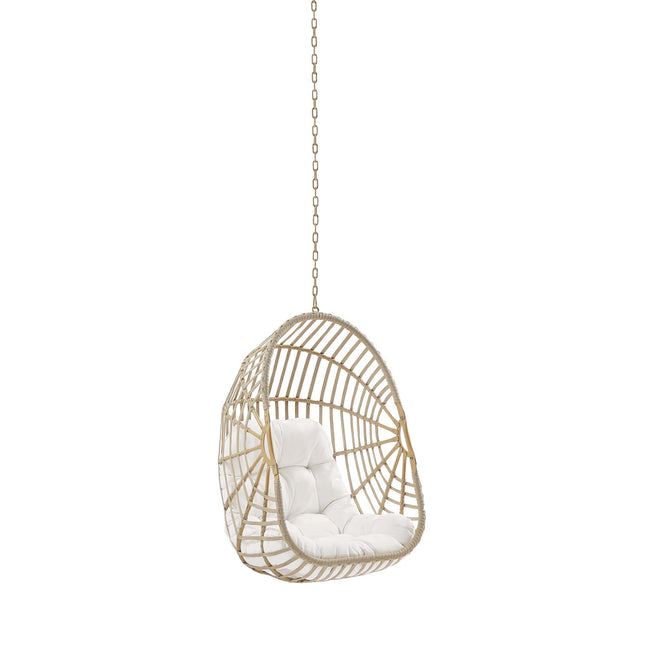 Modway EEI-6261 Amalie Wicker Rattan Outdoor Patio Rattan Swing Chair without Stand Modway