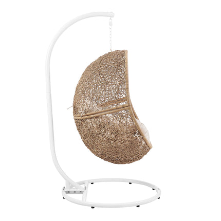 Modway EEI-6262 Encase Outdoor Patio Rattan Swing Chair Modway