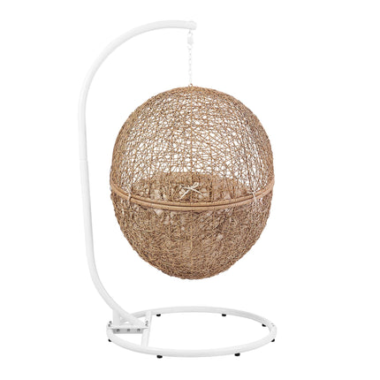 Modway EEI-6262 Encase Outdoor Patio Rattan Swing Chair Modway