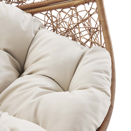 Modway EEI-6262 Encase Outdoor Patio Rattan Swing Chair Modway