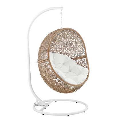 Modway EEI-6262 Encase Outdoor Patio Rattan Swing Chair Modway