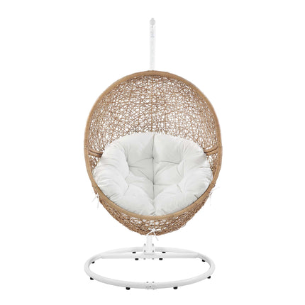 Modway EEI-6262 Encase Outdoor Patio Rattan Swing Chair Modway