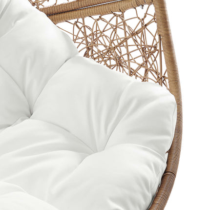 Modway EEI-6262 Encase Outdoor Patio Rattan Swing Chair Modway