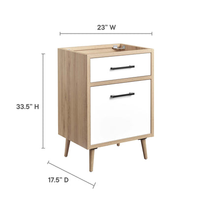 Modway EEI-6266 Maverick 24" Bathroom Vanity Cabinet Sink Basin Not Included Modway