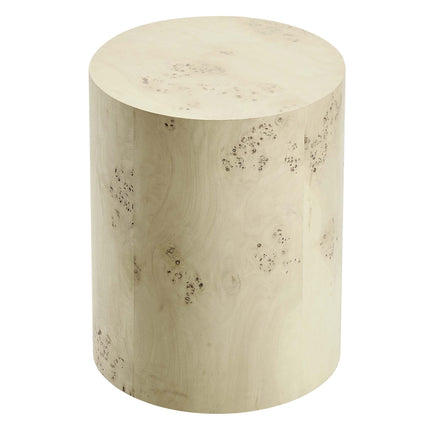 Modway EEI-6271 Cosmos 16" Round Burl Wood Side Table Modway