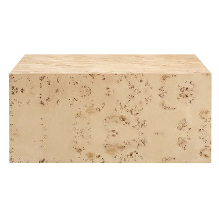 Modway EEI-6272 Cosmos 36" Square Burl Wood Coffee Table Modway