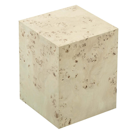 Modway EEI-6273 Cosmos 16" Square Burl Wood Side Table Modway