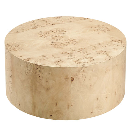 Modway EEI-6274 Cosmos 35" Round Burl Wood Coffee Table Modway