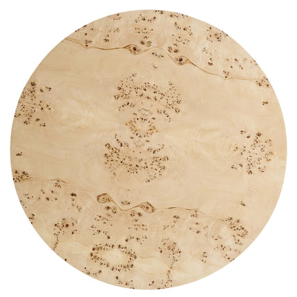 Modway EEI-6274 Cosmos 35" Round Burl Wood Coffee Table Modway