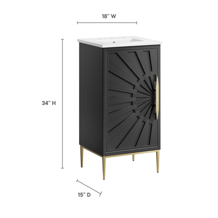 Modway EEI-6285 Awaken 18" Bathroom Vanity Modway
