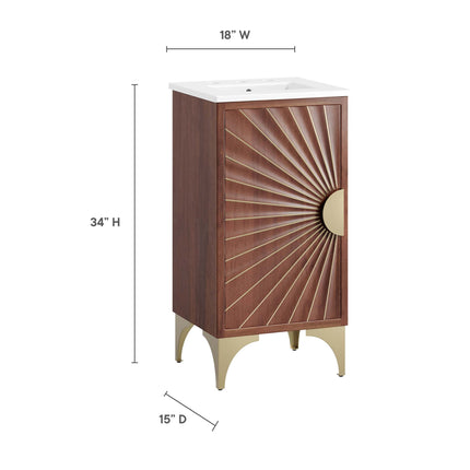 Modway EEI-6286 Daylight 18" Bathroom Vanity Modway