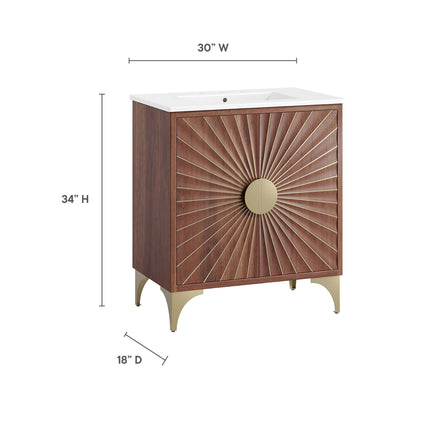 Modway EEI-6294 Daylight 30" Bathroom Vanity Modway