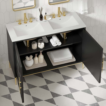 Modway EEI-6305 Awaken 48" Double Sink Bathroom Vanity Modway