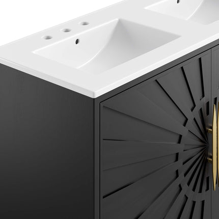 Modway EEI-6305 Awaken 48" Double Sink Bathroom Vanity Modway