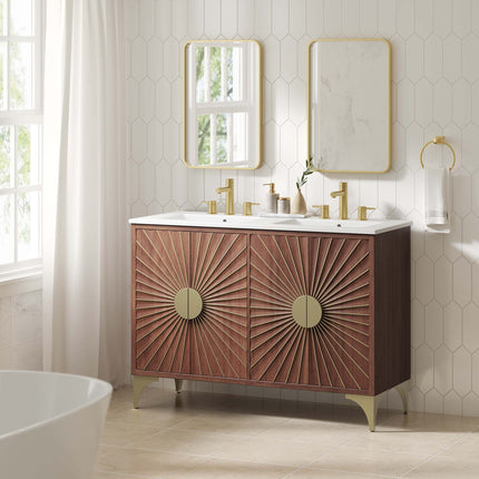 Modway EEI-6306 Daylight 48" Double Sink Bathroom Vanity Modway