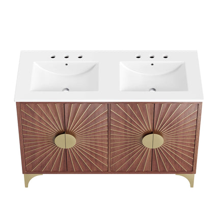 Modway EEI-6306 Daylight 48" Double Sink Bathroom Vanity Modway