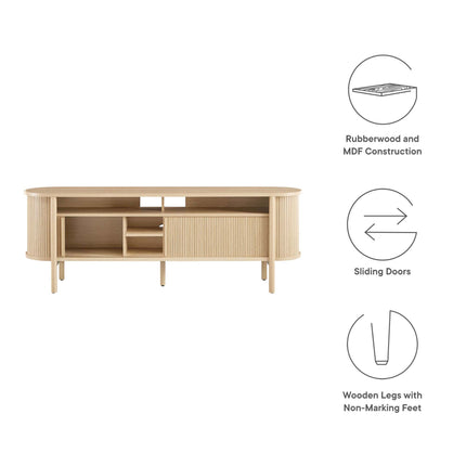 Modway EEI-6310 Cadence 71" Curved TV Stand Modway