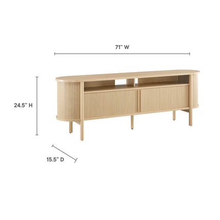 Modway EEI-6310 Cadence 71" Curved TV Stand Modway